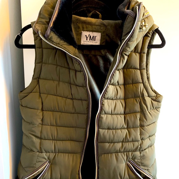 Jackets \u0026 Coats | Puffy Green Vest With 